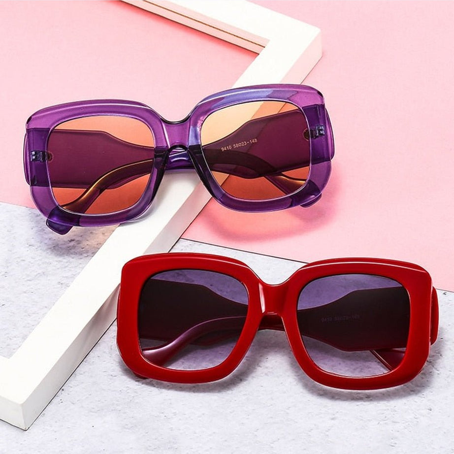 Y2k Retro Fashion Oversized Square Sunglasses