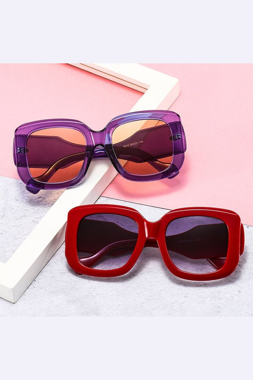 Y2k Retro Fashion Oversized Square Sunglasses