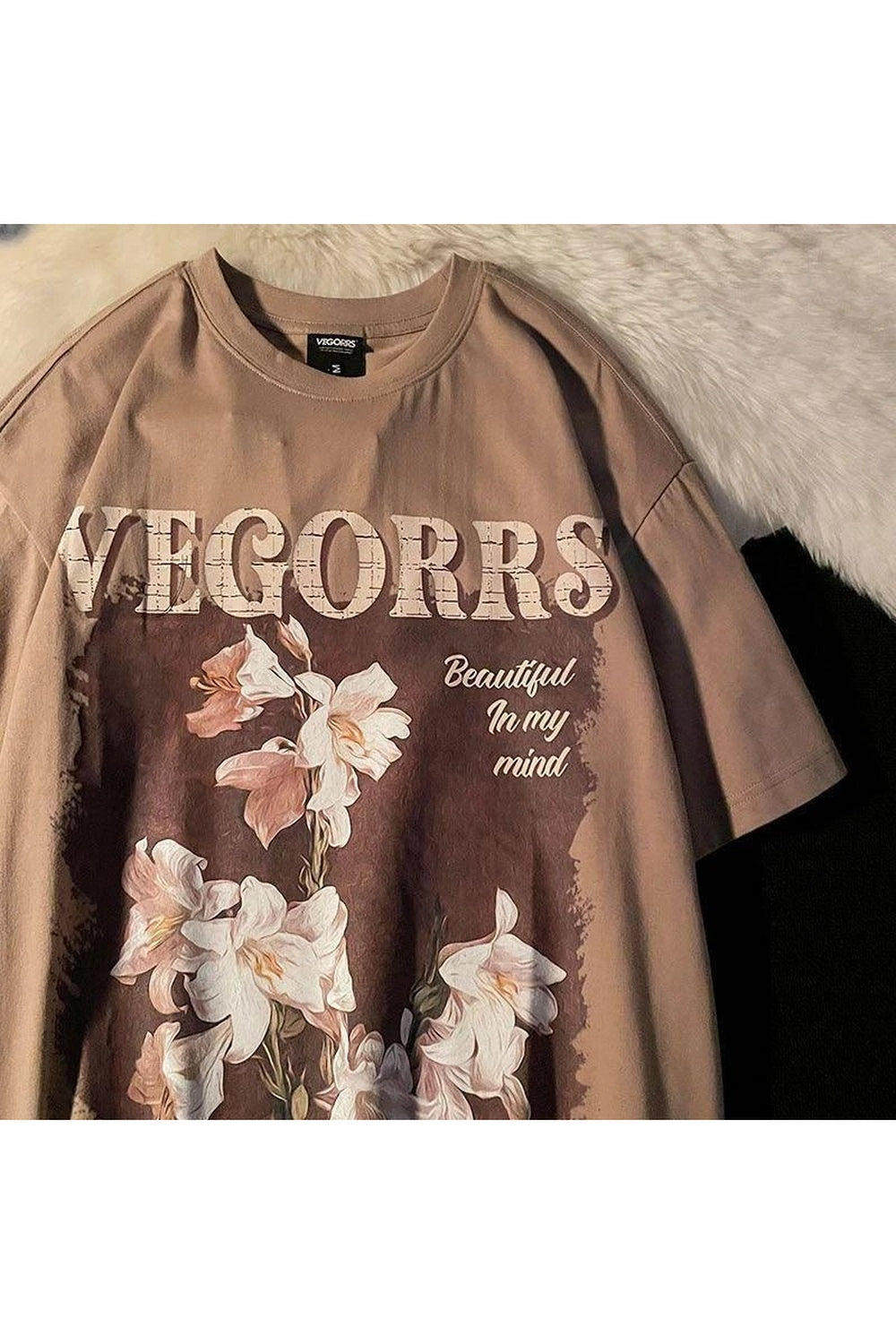 Y2k Retro Floral Graphic T-shirt