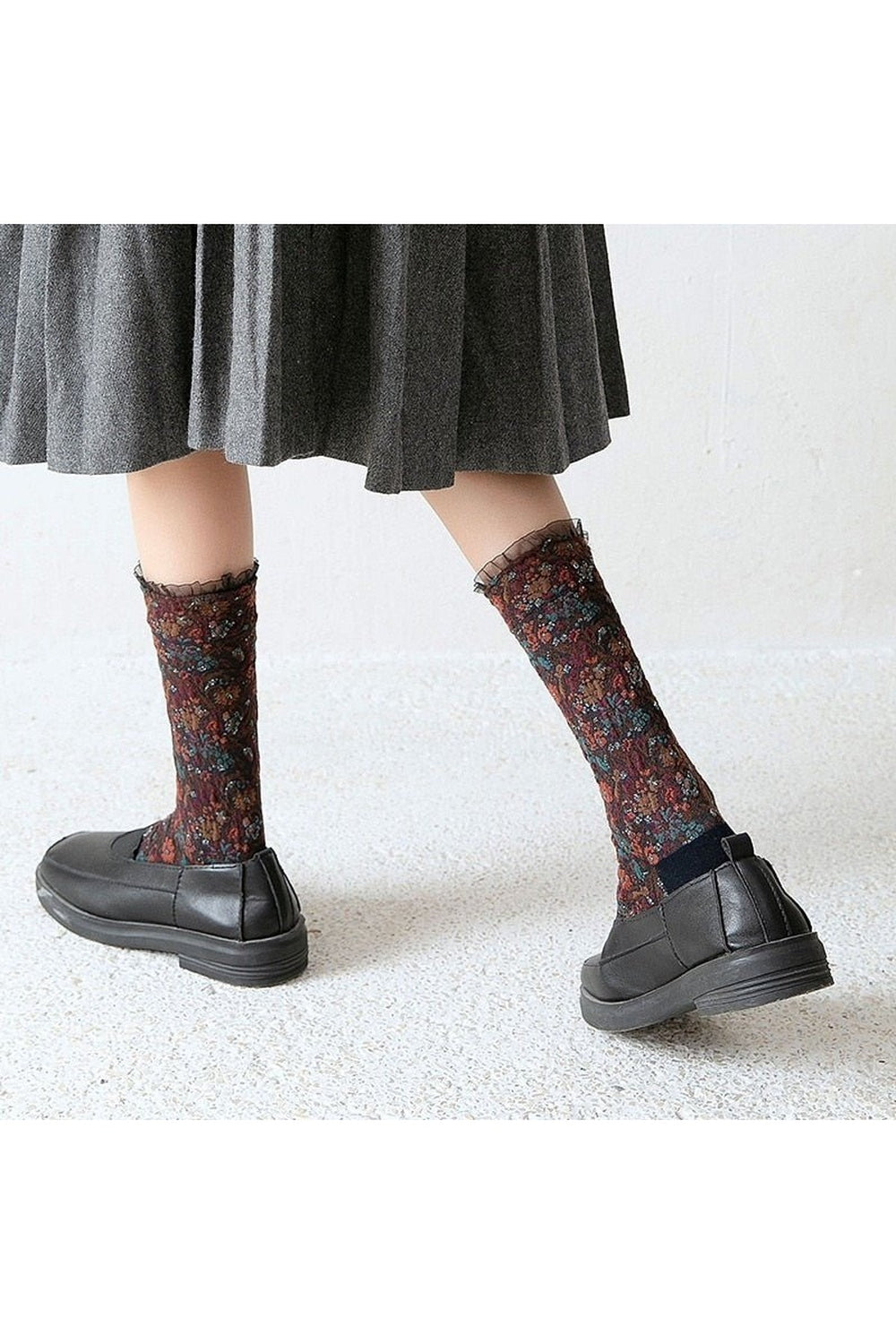 Y2k Retro Lacework Ruffle Socks