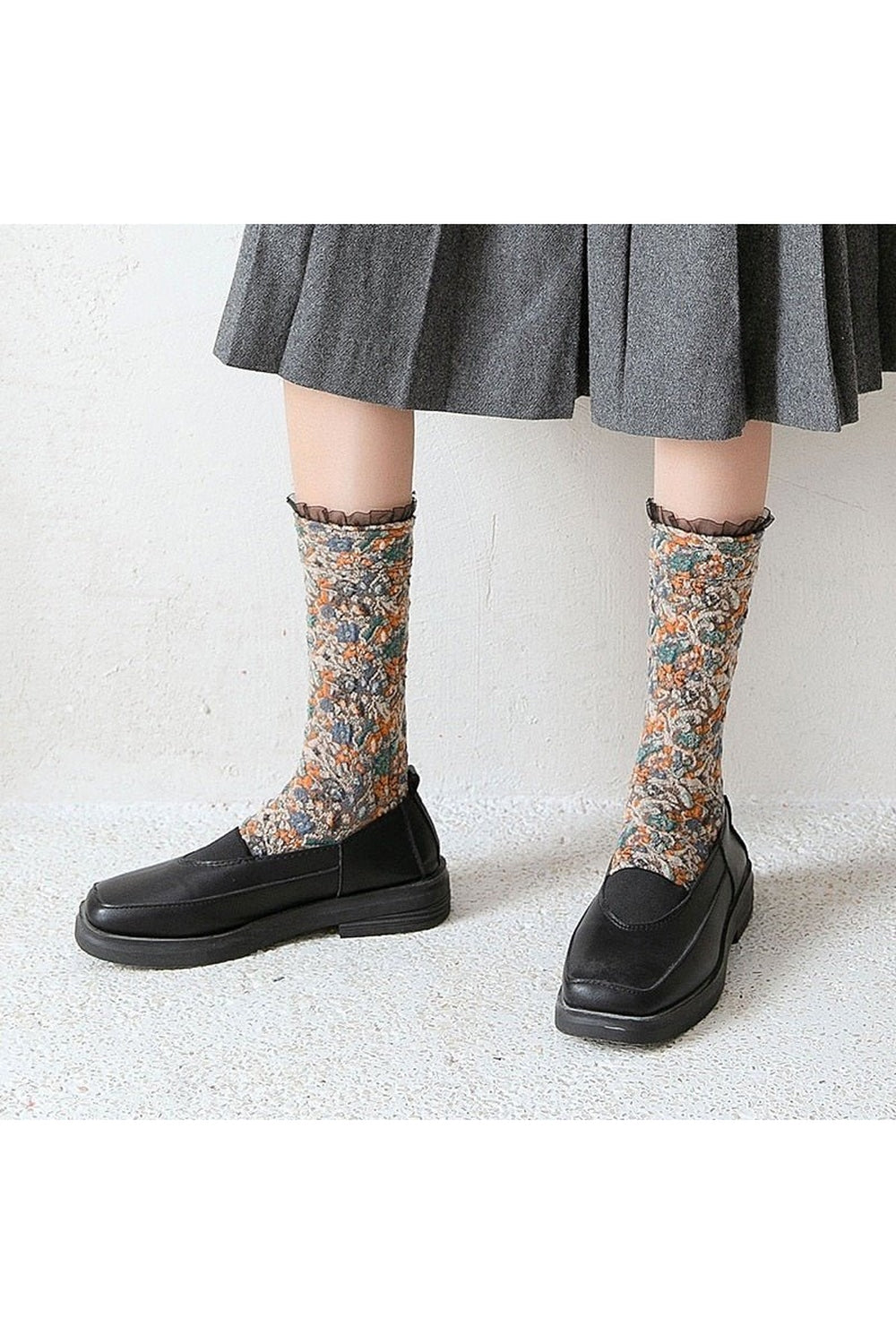 Y2k Retro Lacework Ruffle Socks