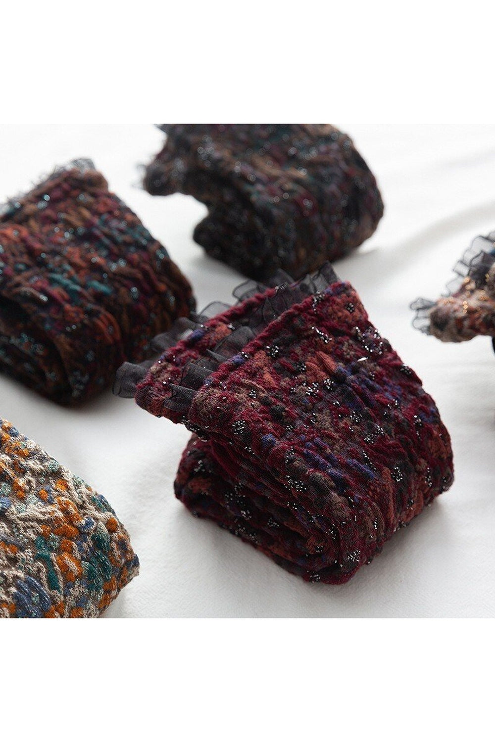 Y2k Retro Lacework Ruffle Socks