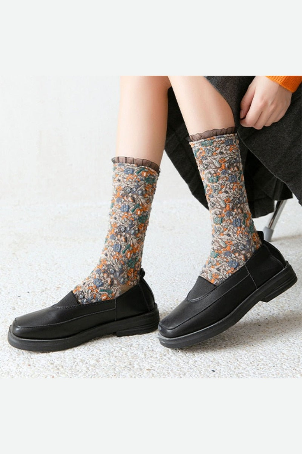 Y2k Retro Lacework Ruffle Socks