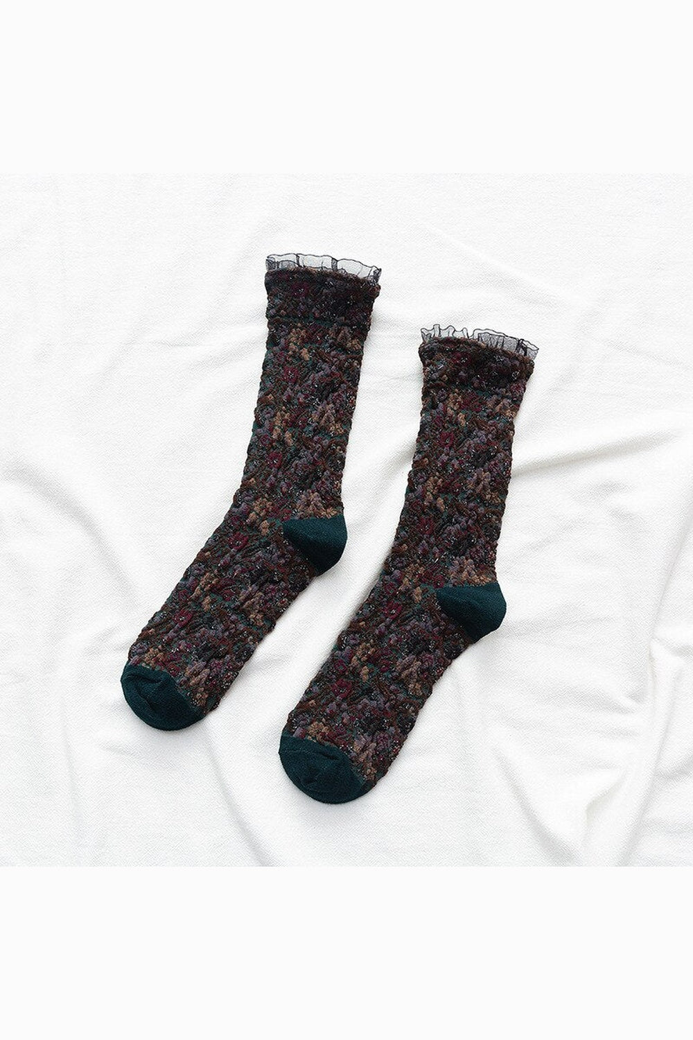 Y2k Retro Lacework Ruffle Socks