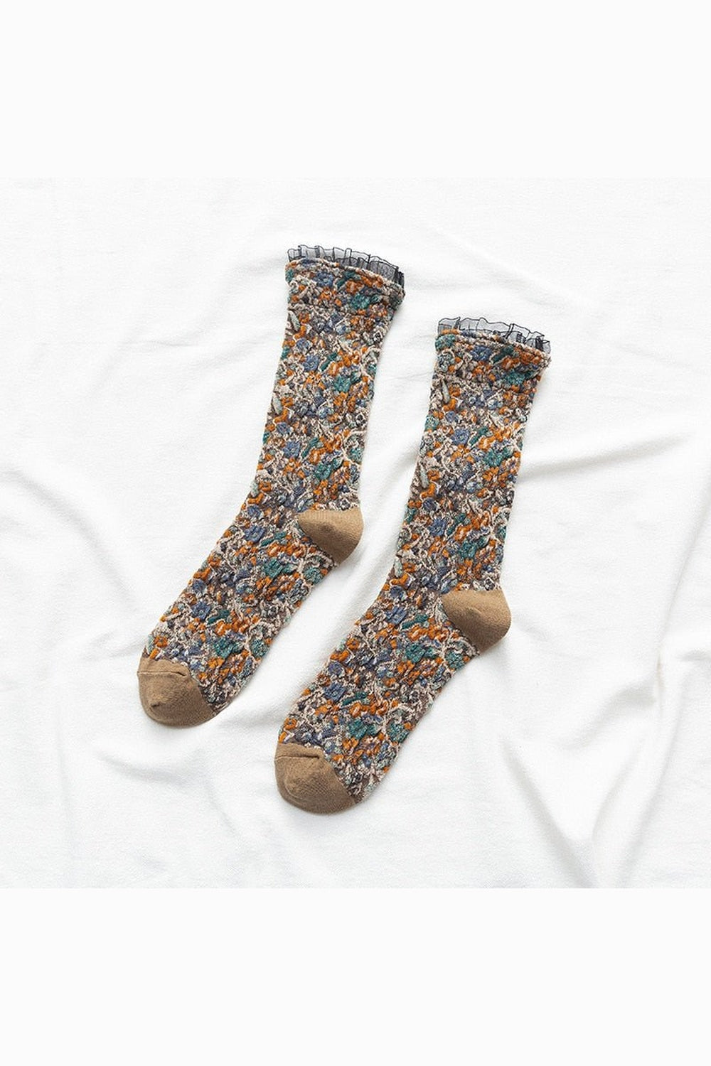 Y2k Retro Lacework Ruffle Socks