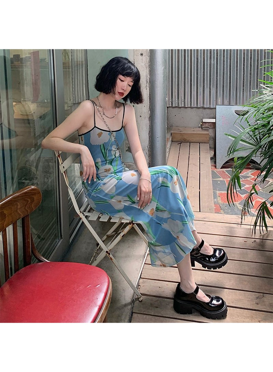 Y2k Retro Mesh Dress