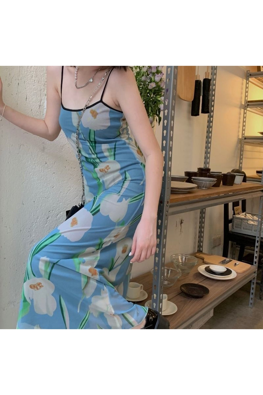 Y2k Retro Mesh Dress