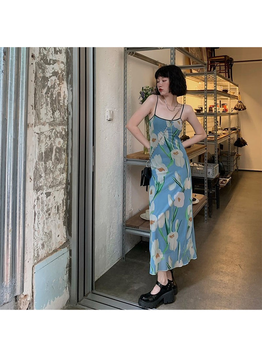 Y2k Retro Mesh Dress