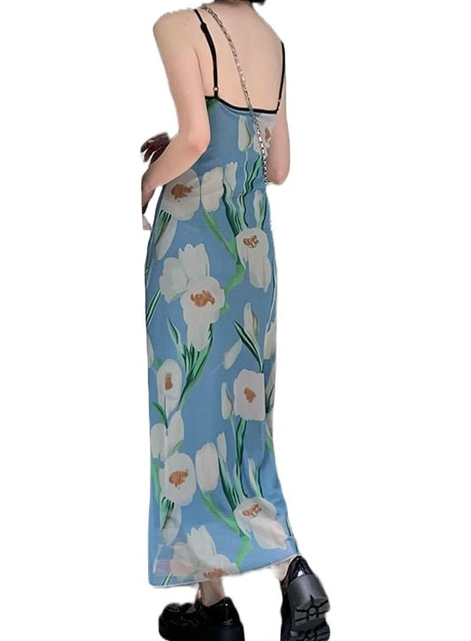 Y2k Retro Mesh Dress