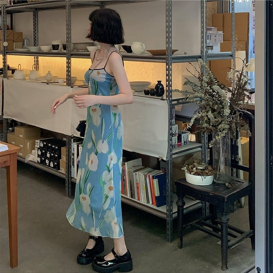 Y2k Retro Mesh Dress