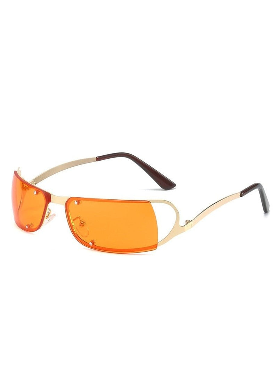 Y2k Retro One Piece Wrap Sunglasses