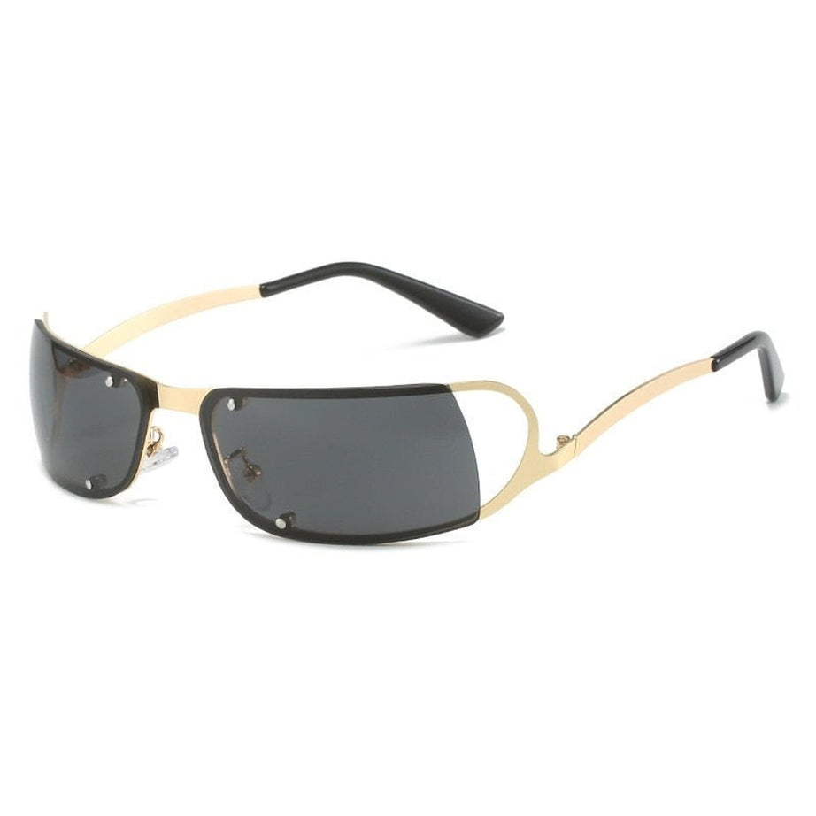 Y2k Retro One Piece Wrap Sunglasses