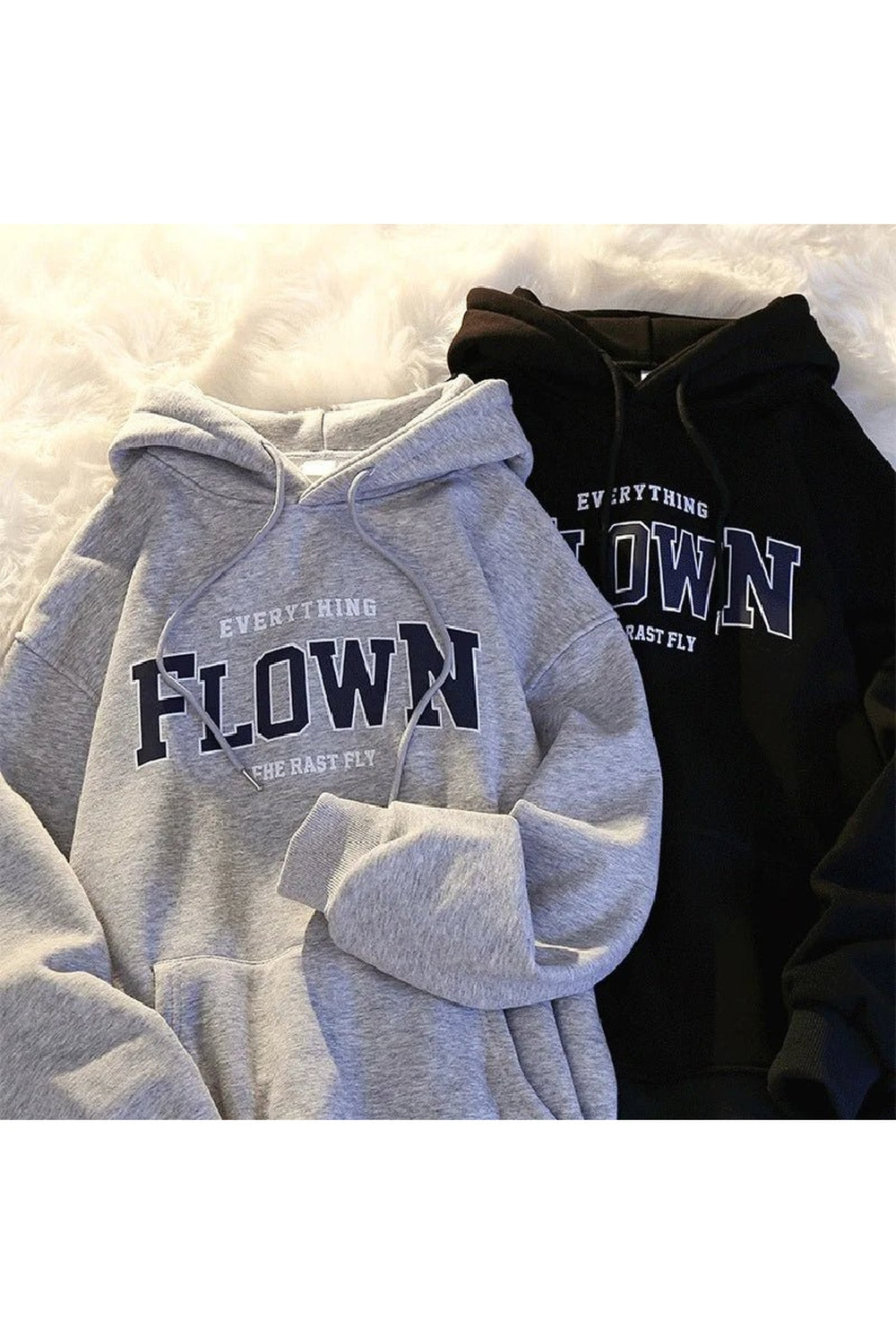 Y2k Retro Print Hoodie Pullover