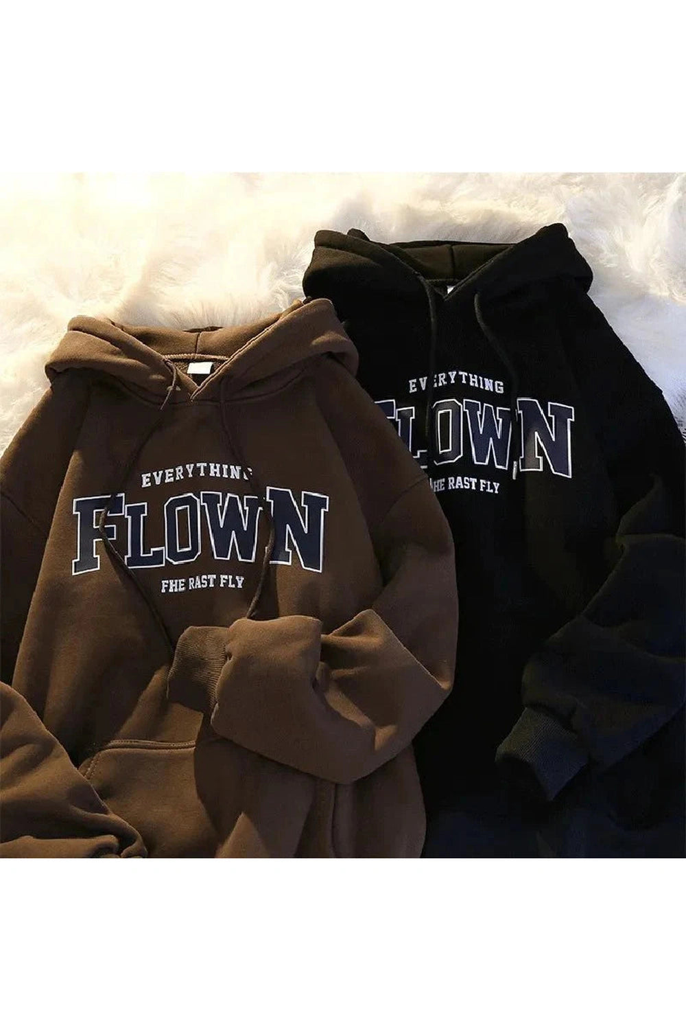 Y2k Retro Print Hoodie Pullover