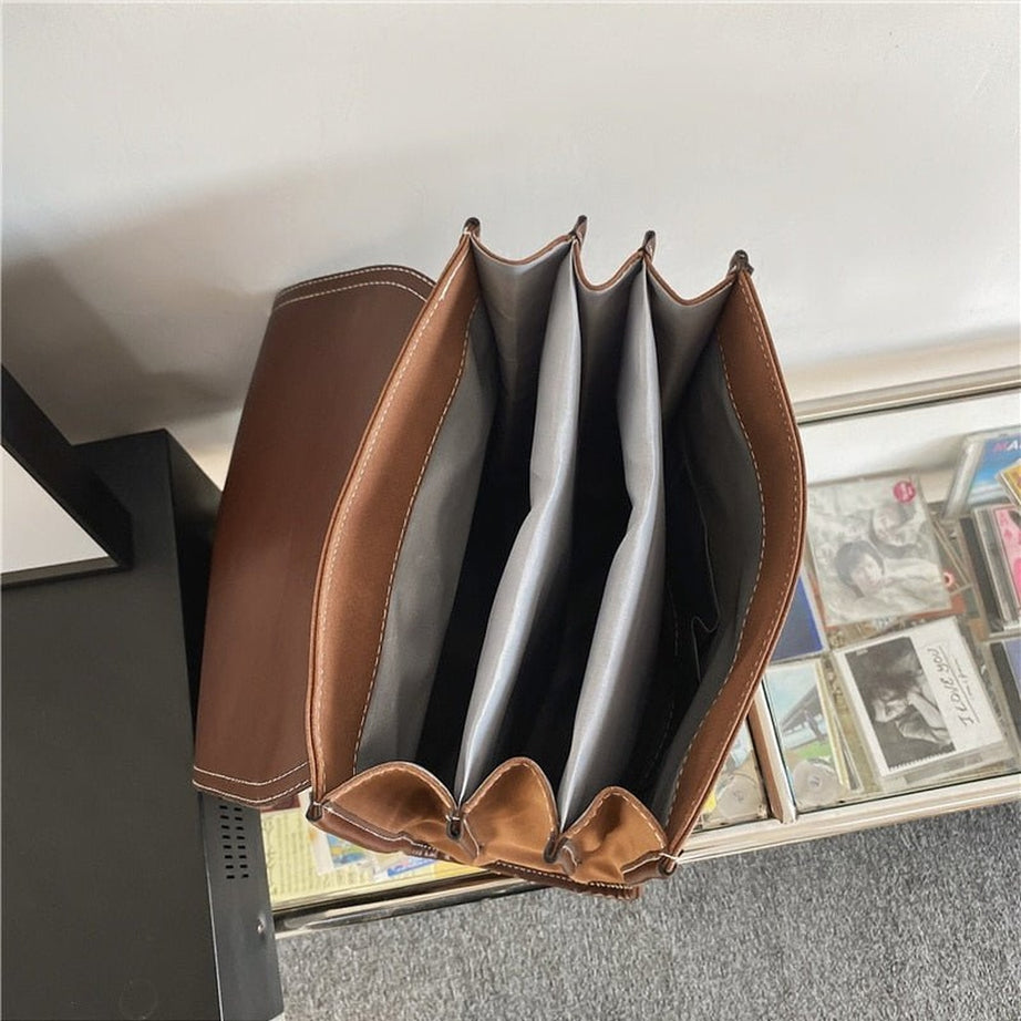 Y2k Retro Pu Leather Backpack