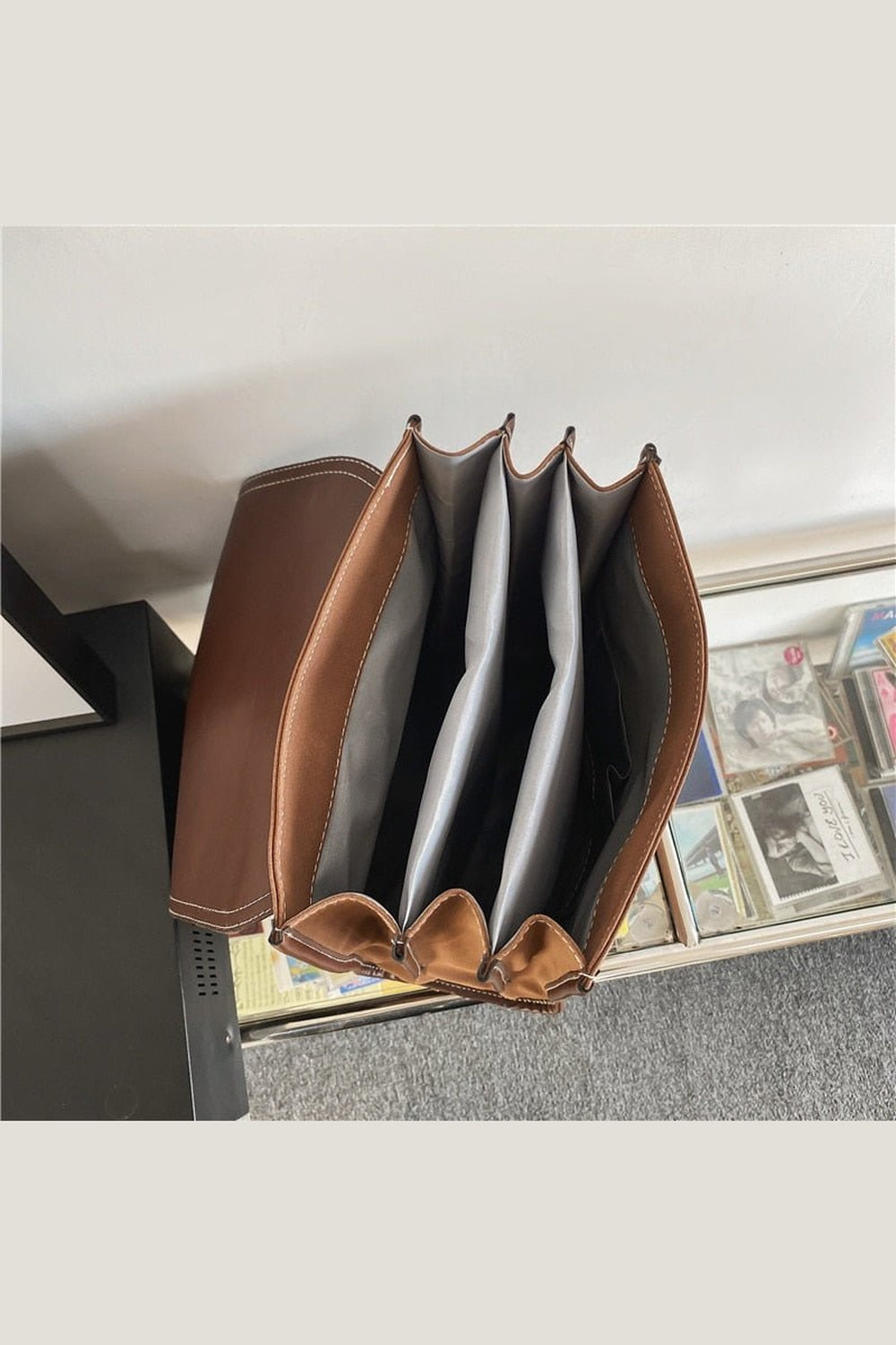 Y2k Retro Pu Leather Backpack