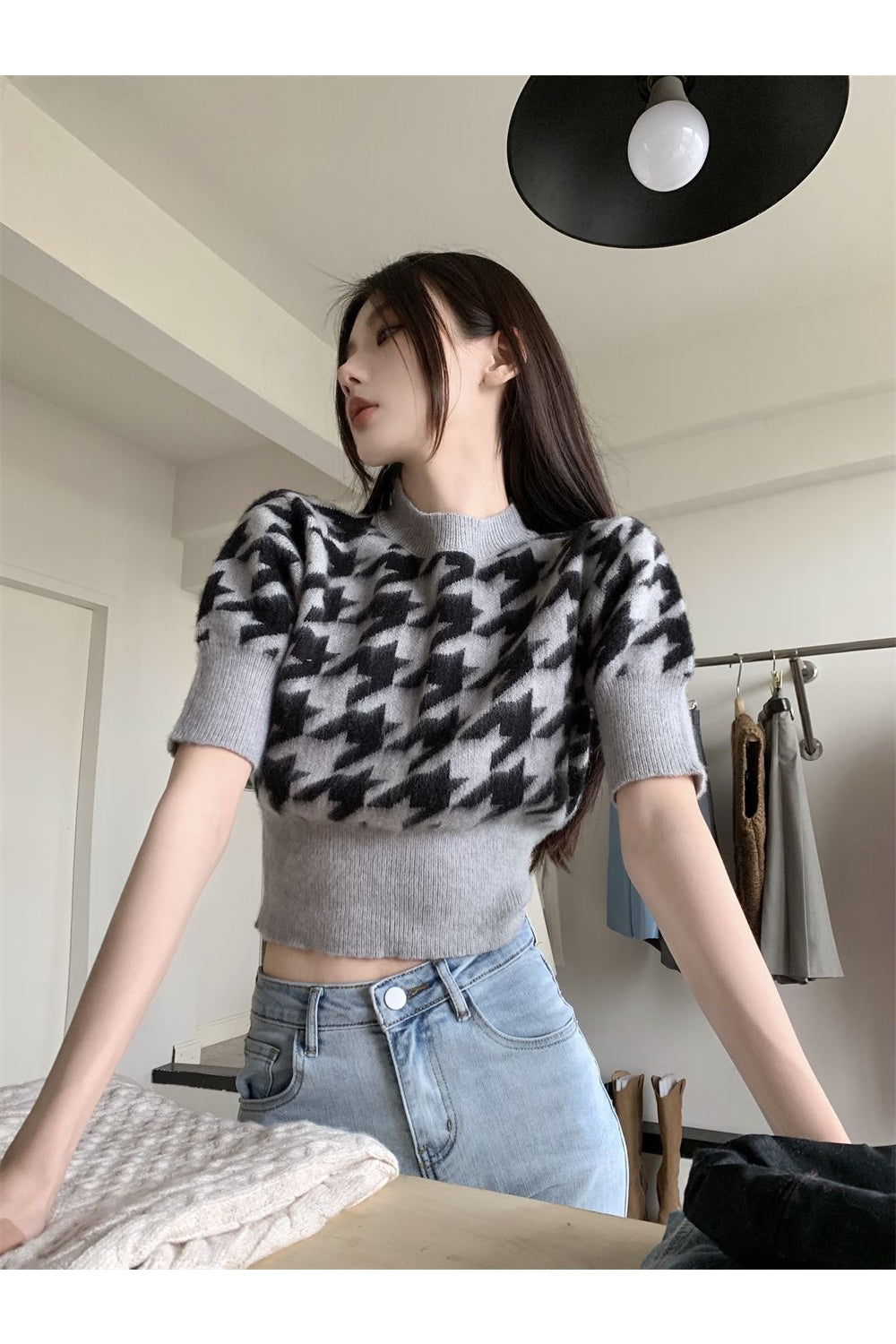 Y2k Retro Puff Sleeve Chic Top