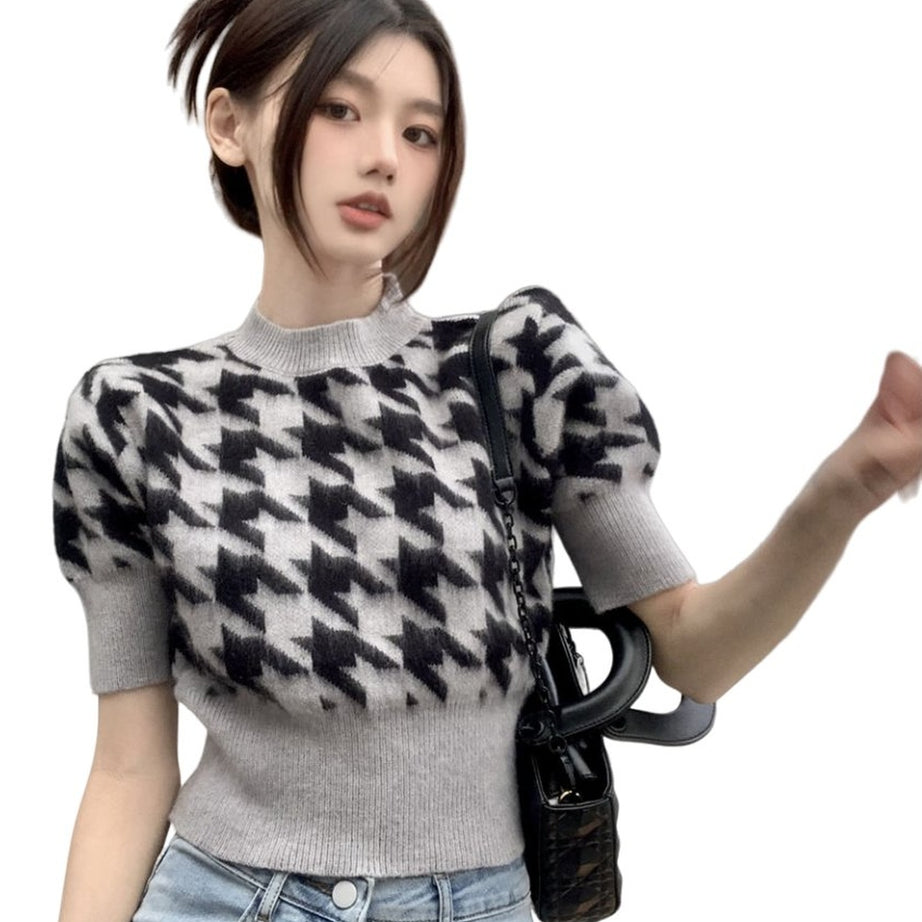 Y2k Retro Puff Sleeve Chic Top