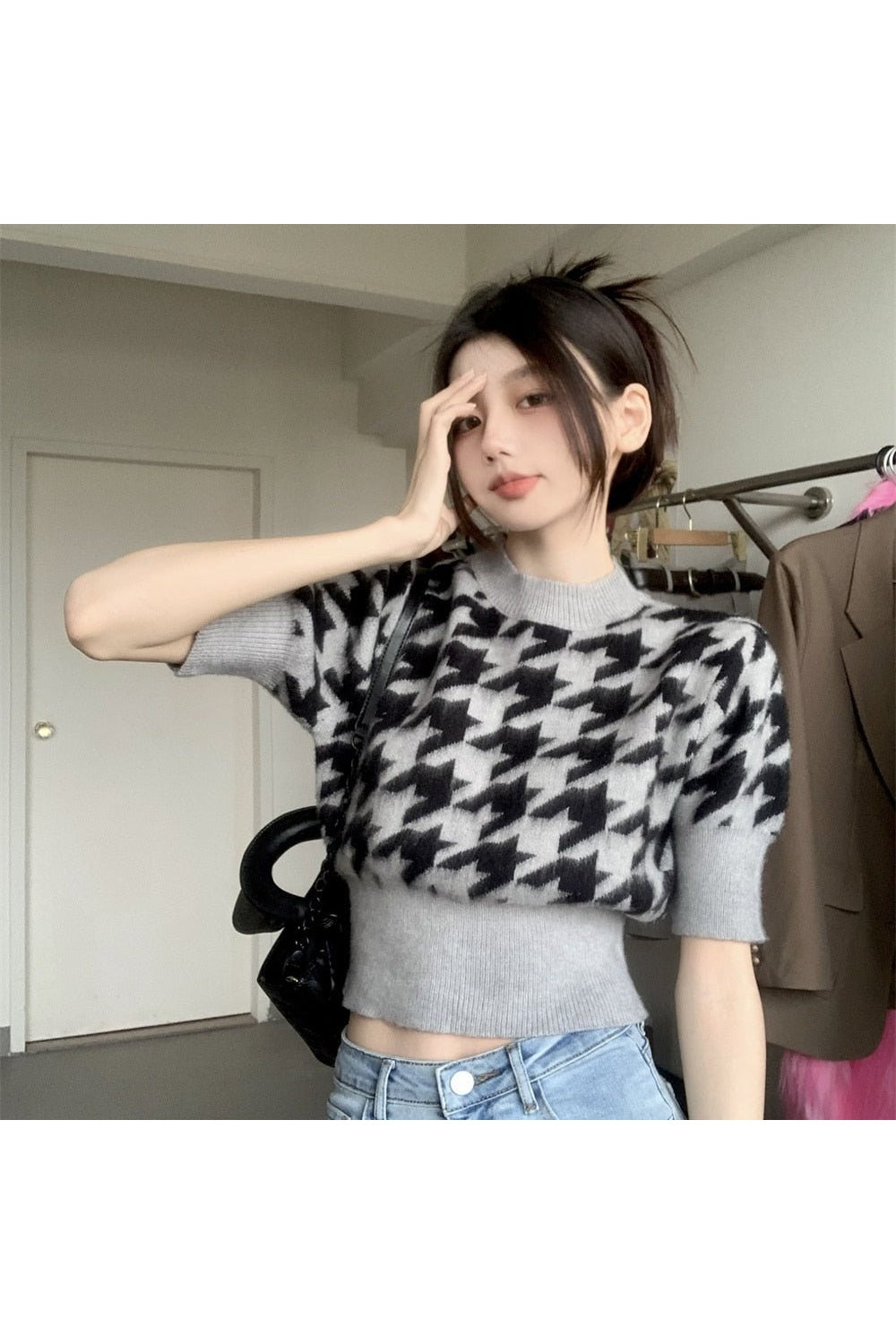 Y2k Retro Puff Sleeve Chic Top