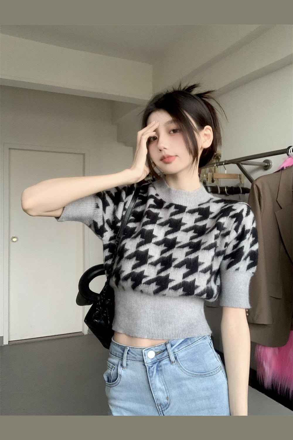 Y2k Retro Puff Sleeve Chic Top