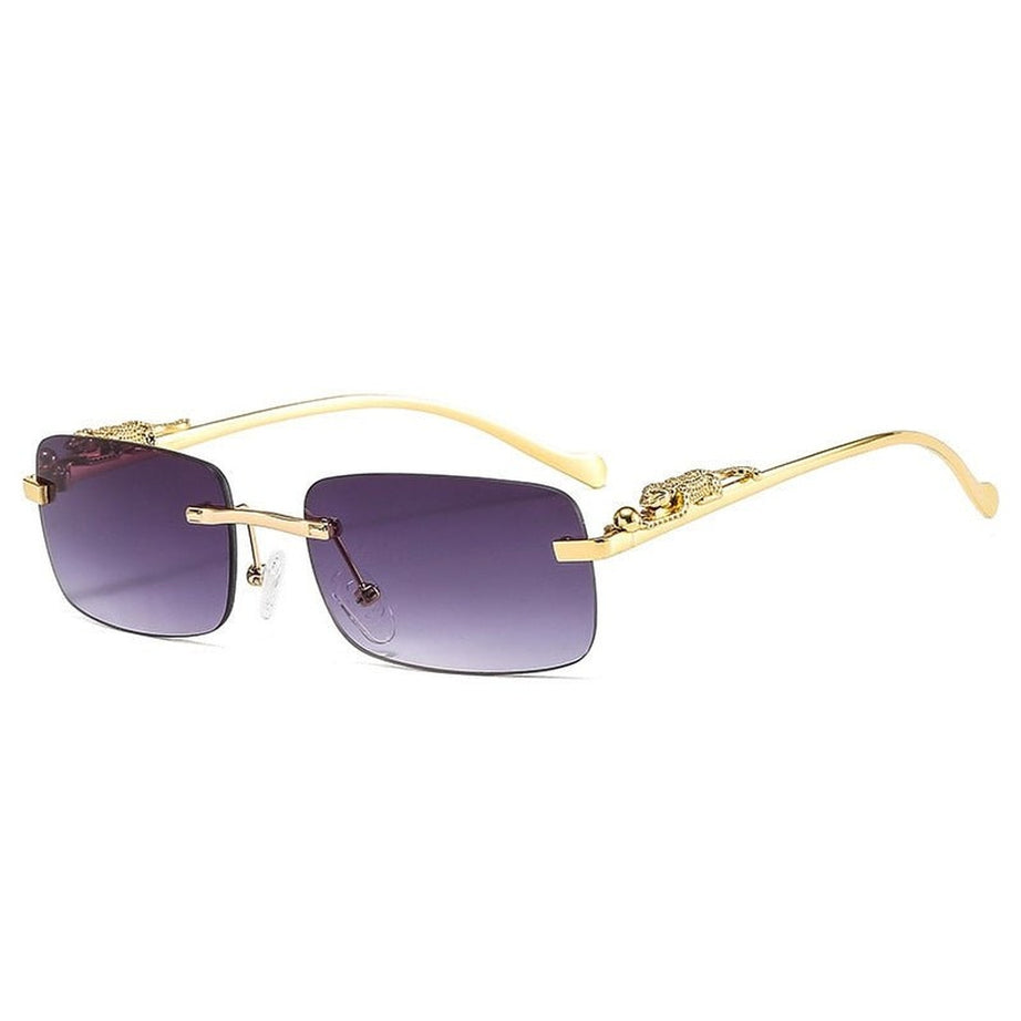 Y2k Retro Rimless Sunglasses