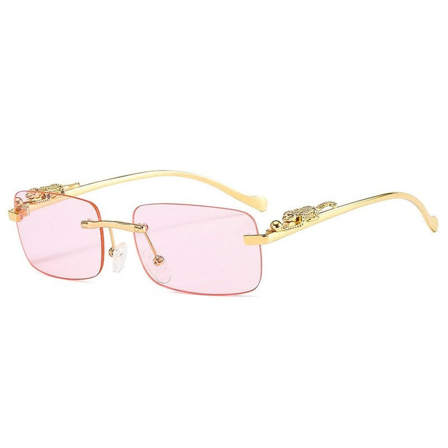 Y2k Retro Rimless Sunglasses