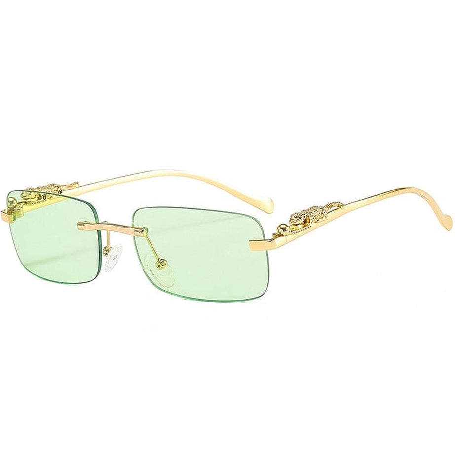 Y2k Retro Rimless Sunglasses