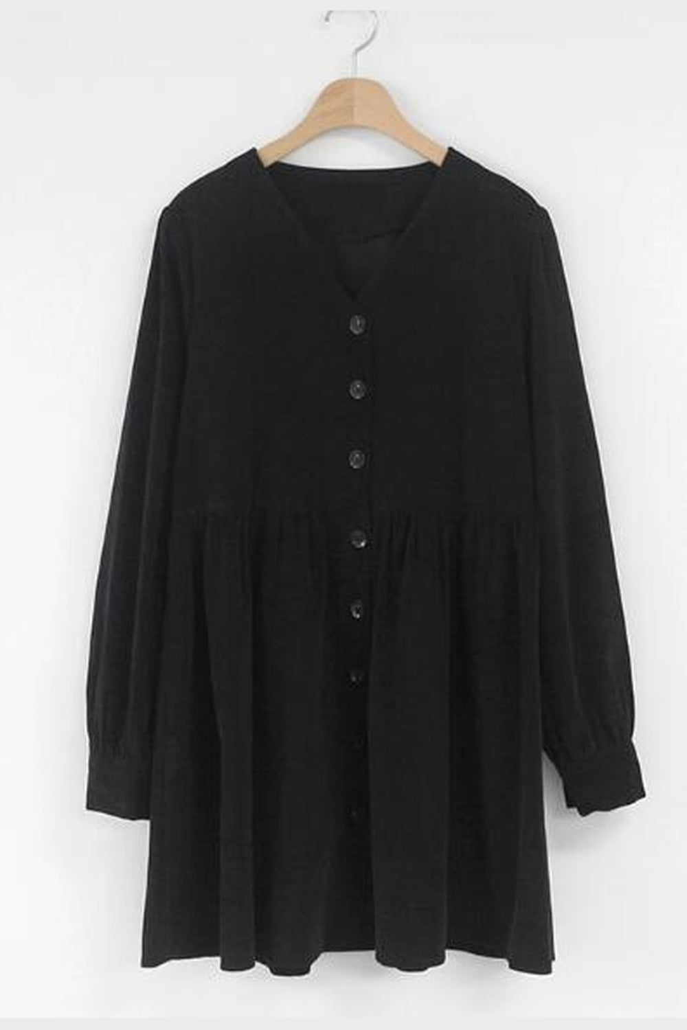 Y2k Minimalist Black Casual Dress