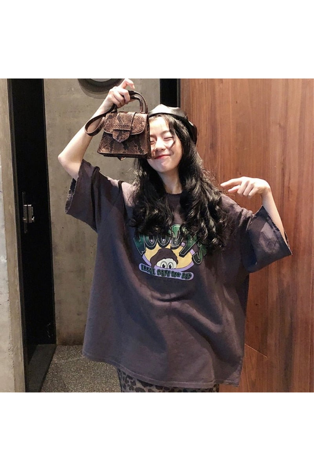 Y2k Retro T-shirts "WOODY`S"