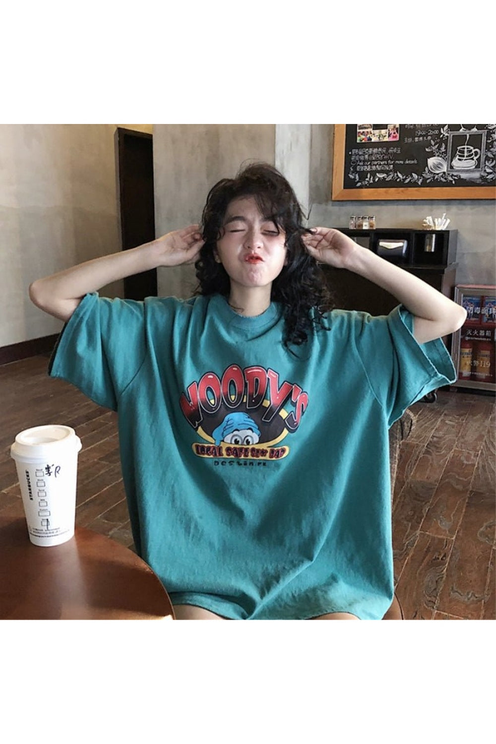 Y2k Retro T-shirts "WOODY`S"