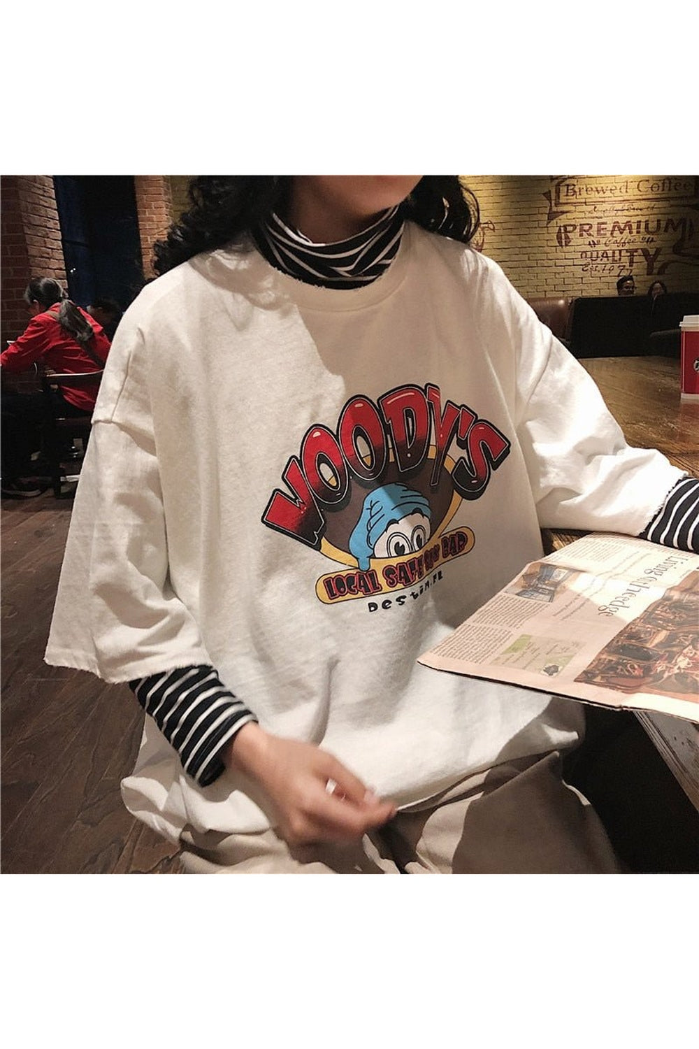 Y2k Retro T-shirts "WOODY`S"