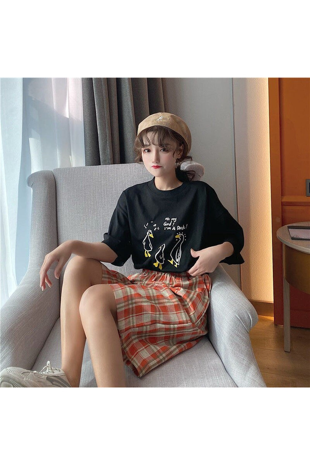 Y2k Retrocore Plaid Shorts