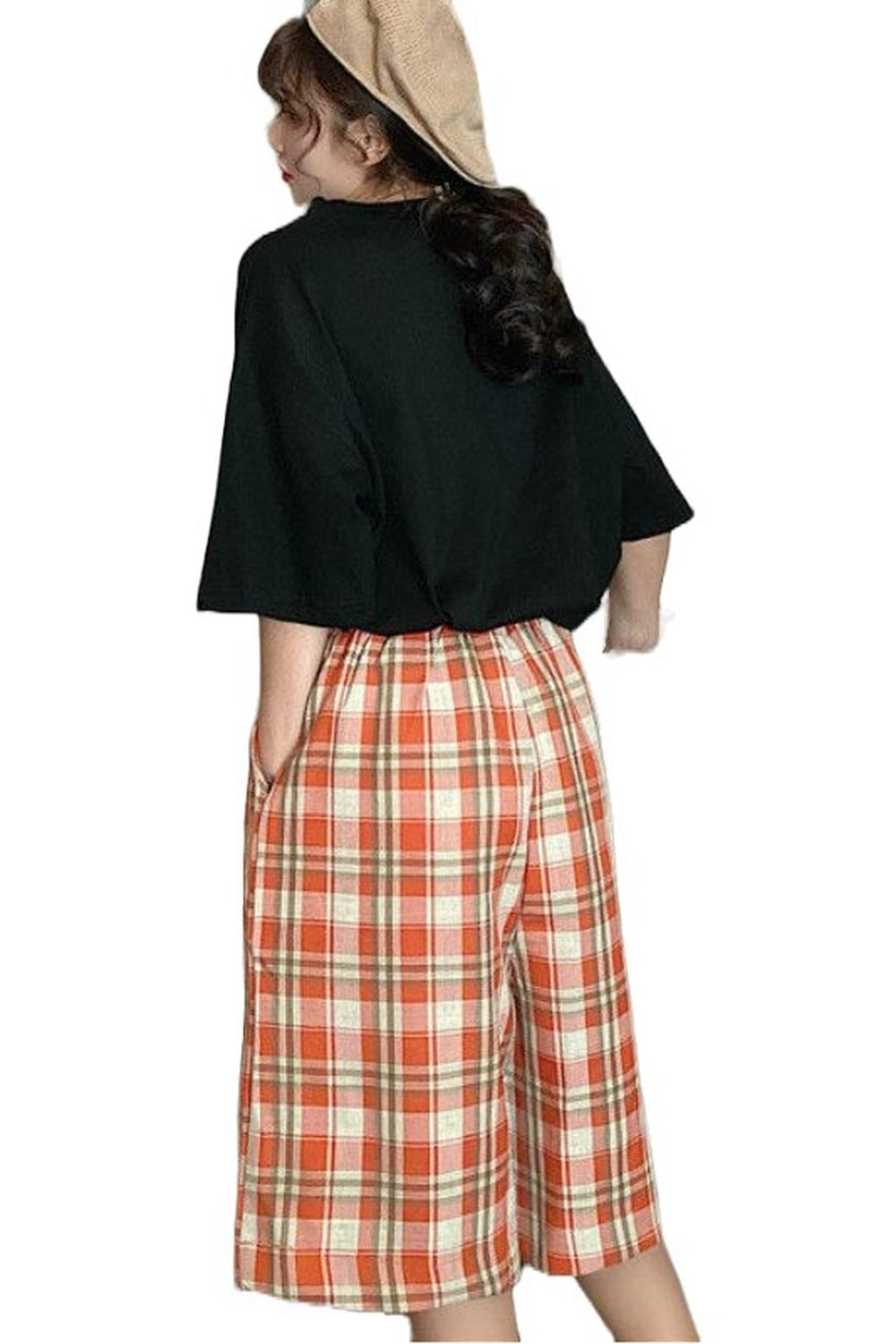 Y2k Retrocore Plaid Shorts