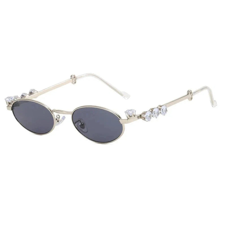 Y2k Rhinestone Bling Sunglasses