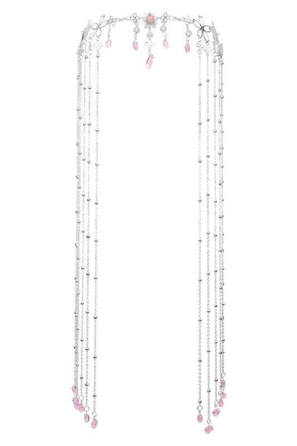 Y2k Rhinestone Chain Crown