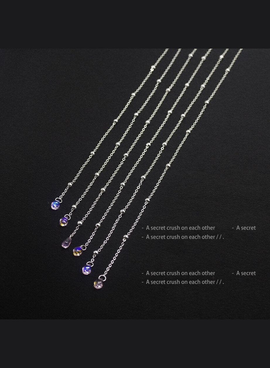 Y2k Rhinestone Chain Crown