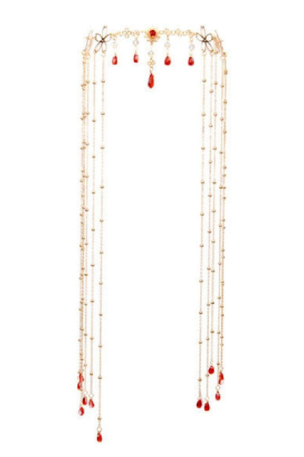 Y2k Rhinestone Chain Crown