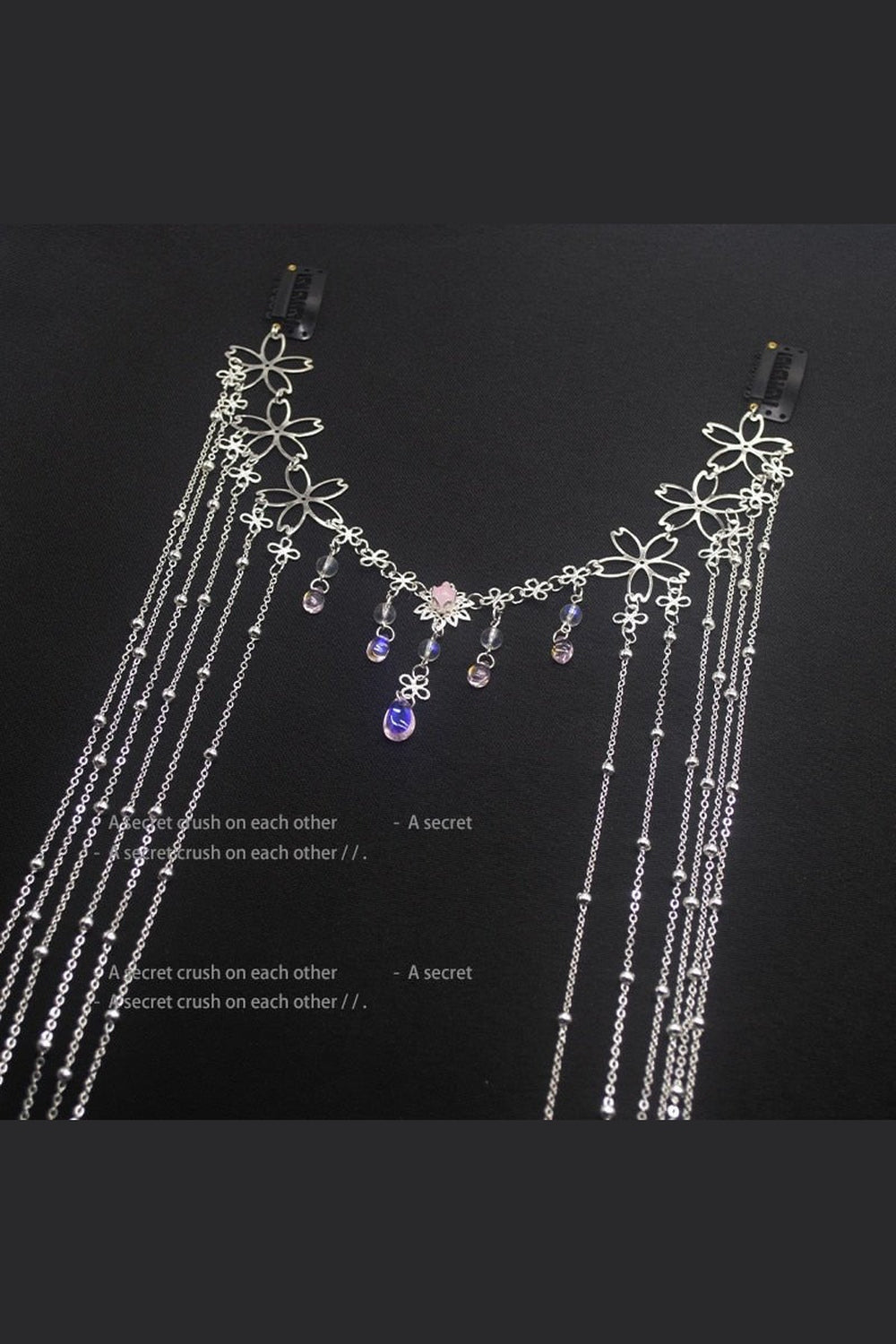 Y2k Rhinestone Chain Crown
