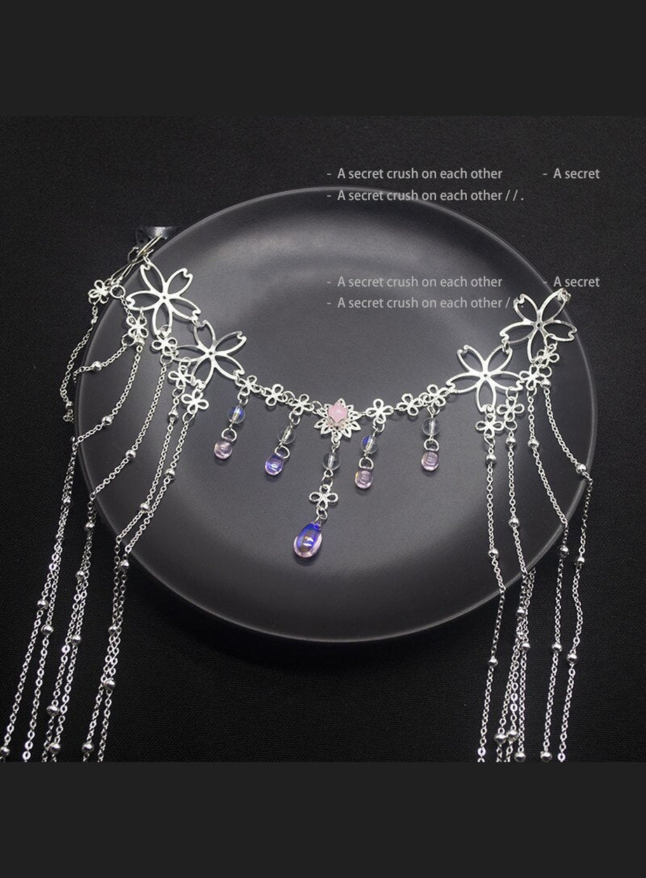 Y2k Rhinestone Chain Crown