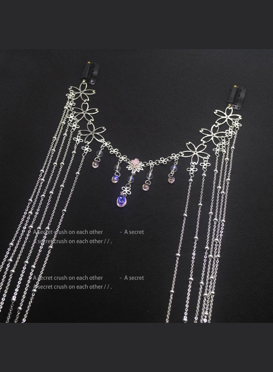 Y2k Rhinestone Chain Crown