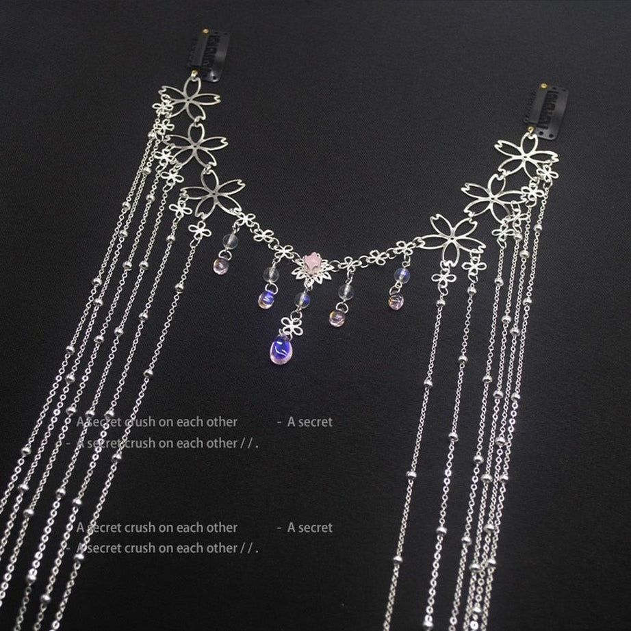 Y2k Rhinestone Chain Crown