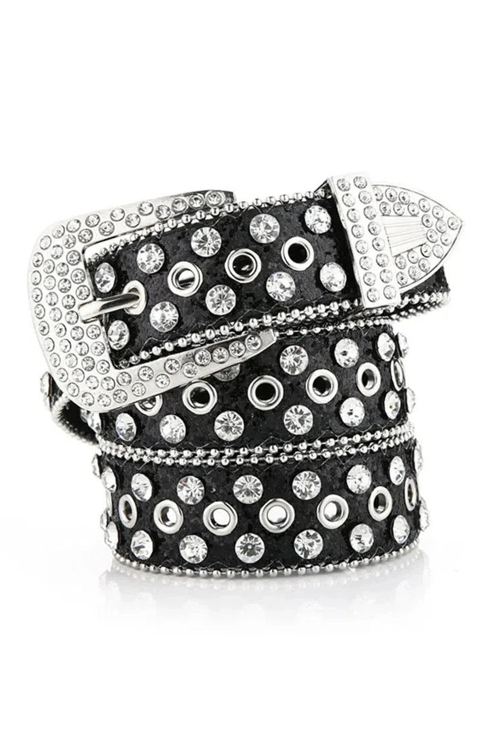 Y2k Rhinestone Studded Valentine's Day Belt
