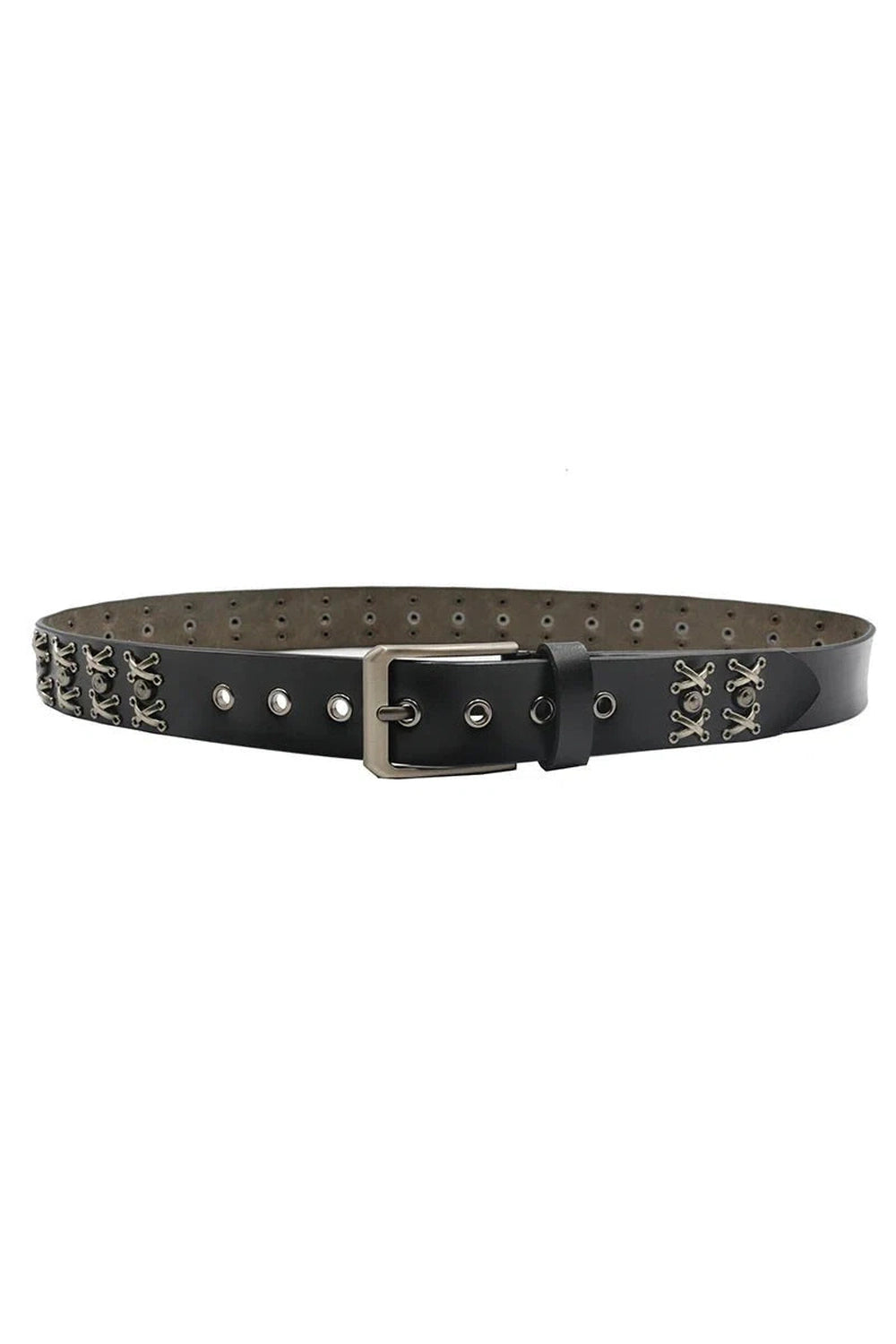 Y2k Rivet Cowboy Genuine Leather Men's Belt