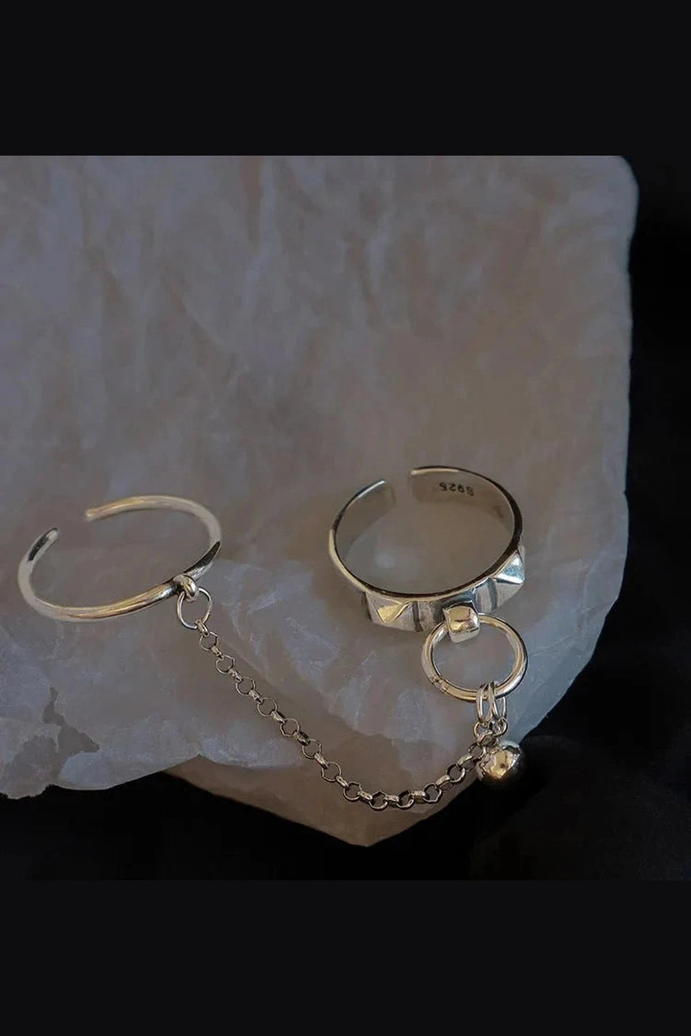 Y2k Round Geometric Ring