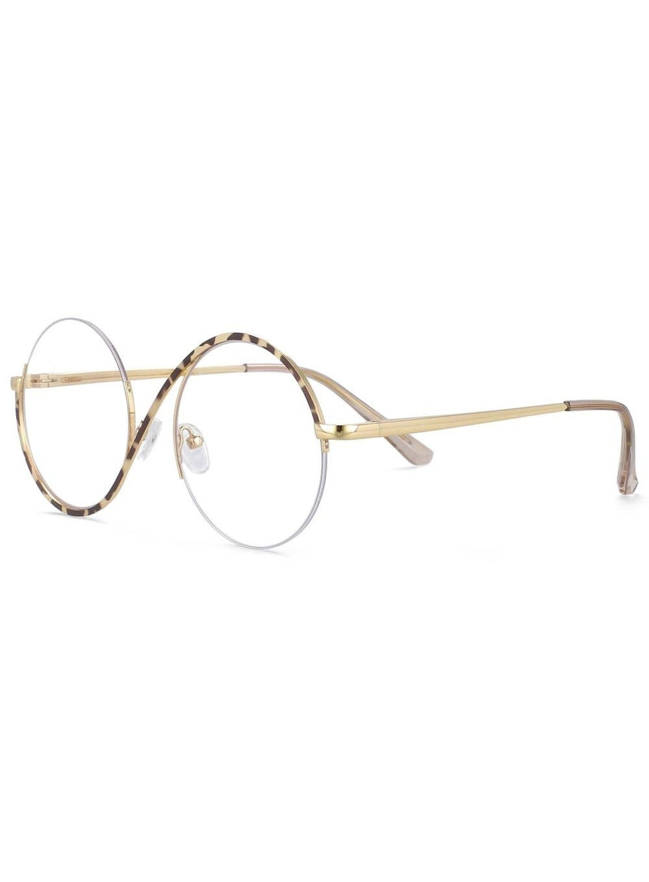 Y2k Round Metal Glasses