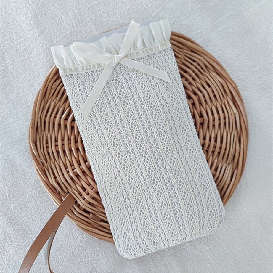 Y2k Ruffle Knee High Socks