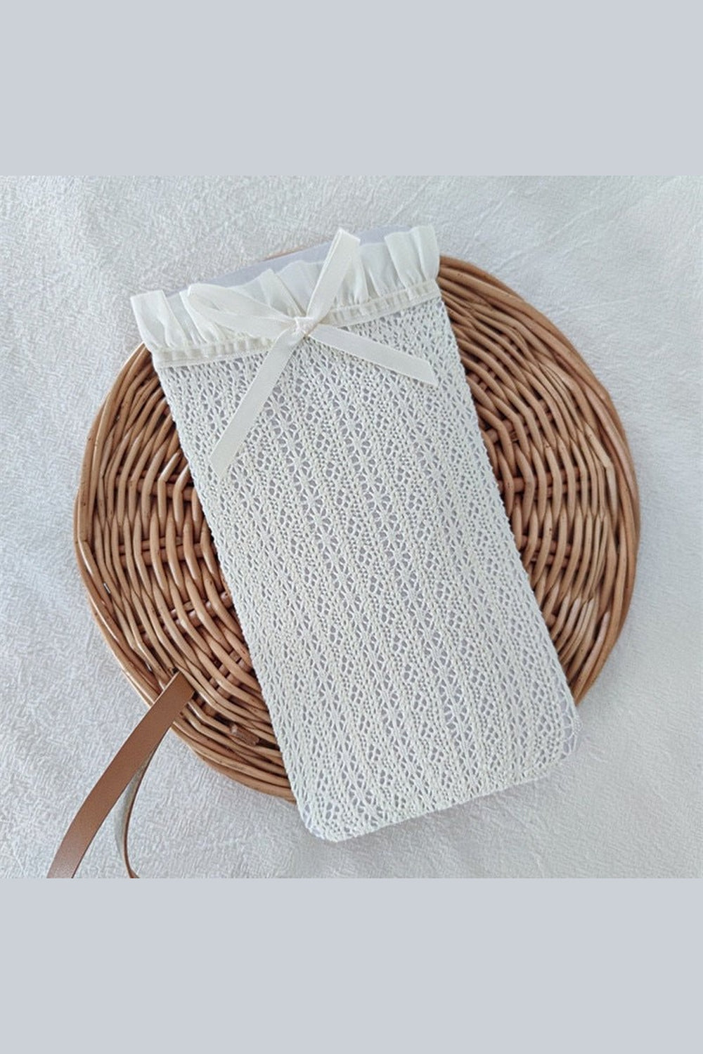 Y2k Ruffle Knee High Socks