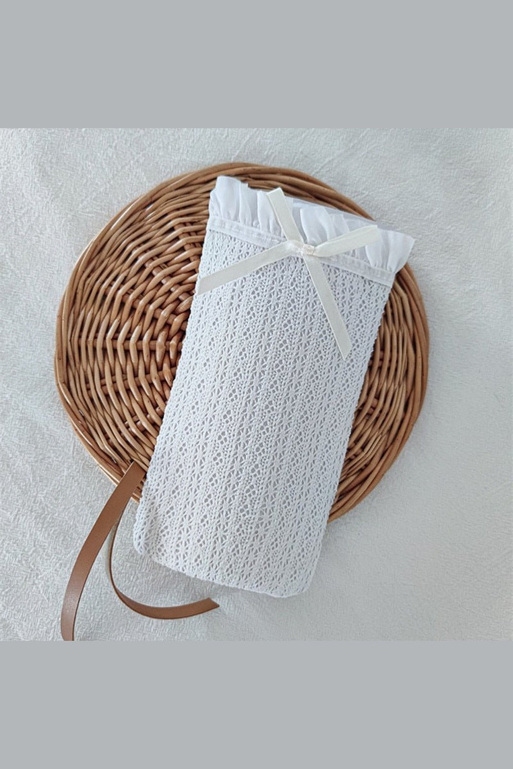 Y2k Ruffle Knee High Socks