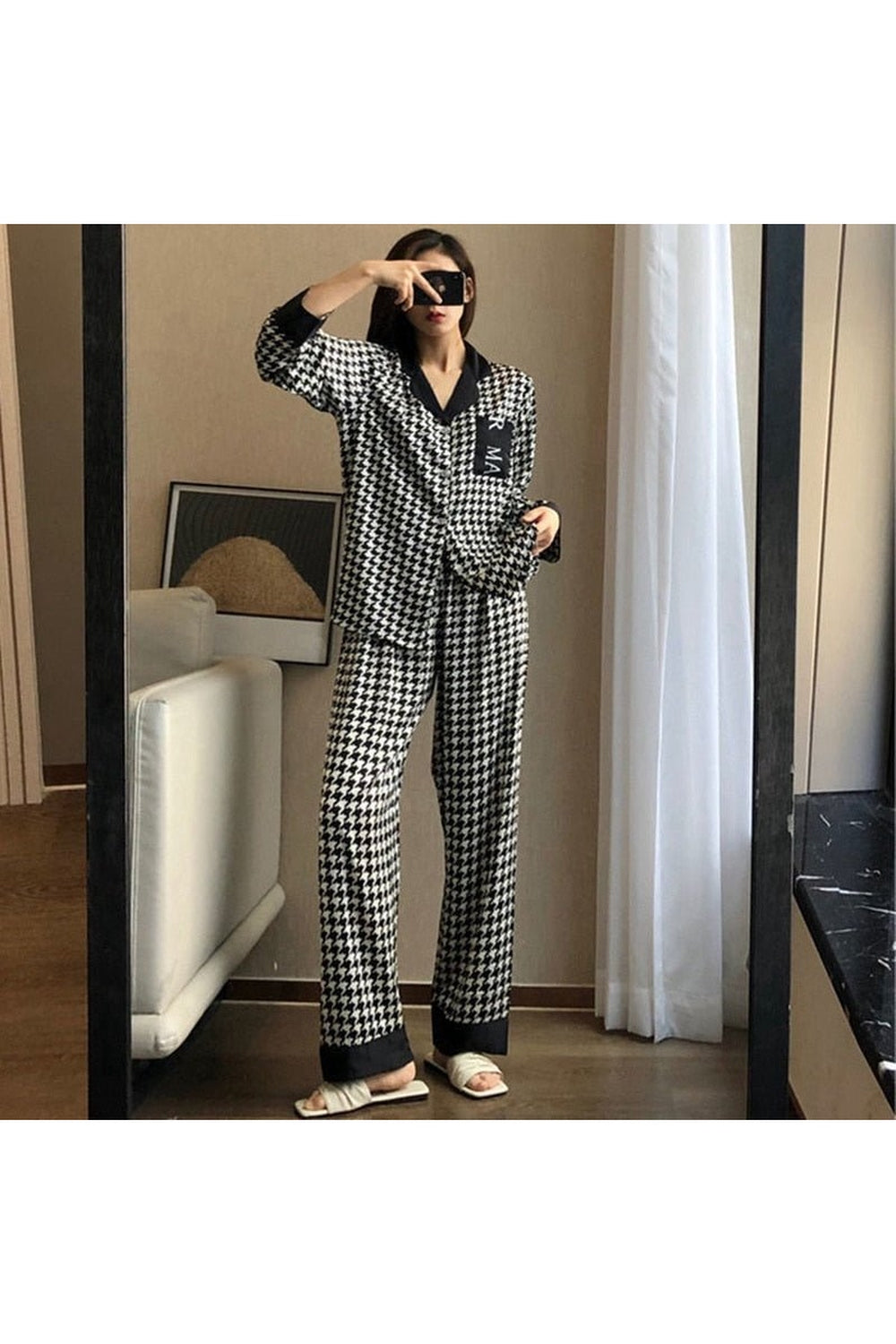 Y2k Ruffles Cozy Pajama