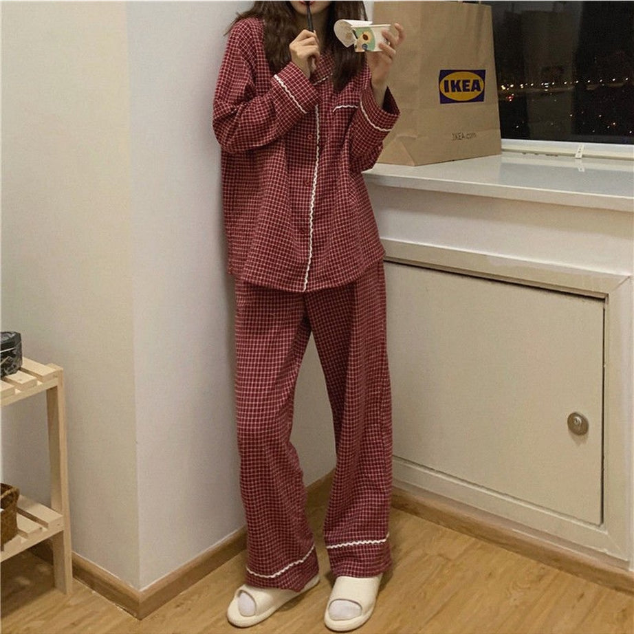 Y2k Ruffles Cozy Pajama